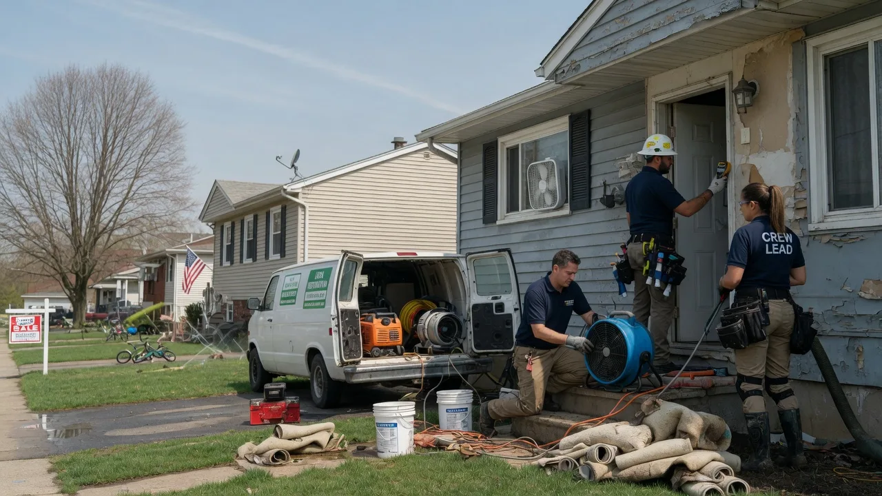 Flood Cleanup in Bruce, WI near me