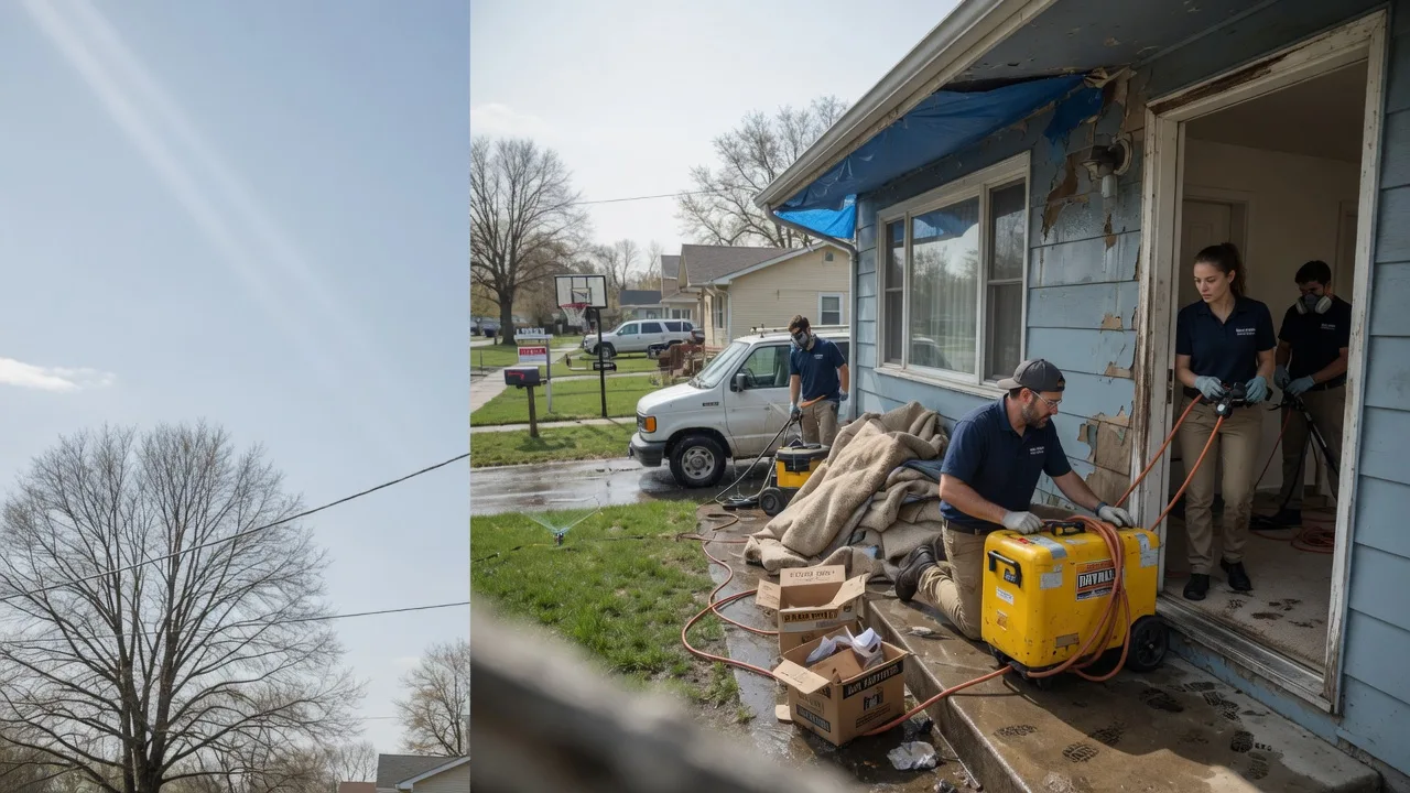 Basement Flood Cleanup in Bruce, WI near me